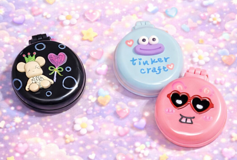 お絵描きコンパクトデコミラー