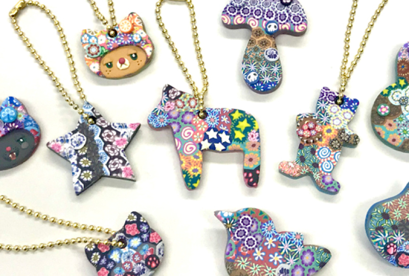 ポリマークレイのキーホルダー