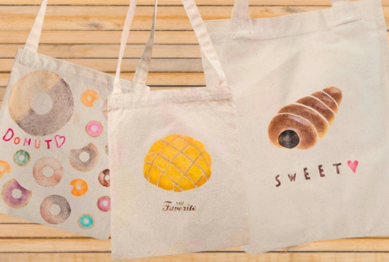 キットパスで洗えるオリジナルバック作り