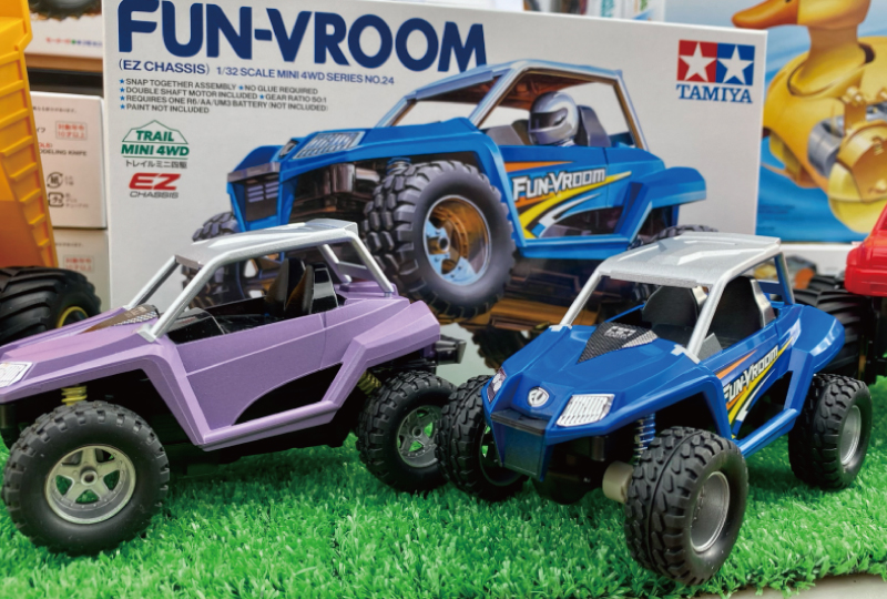 トレイルミニ四駆を作ろう